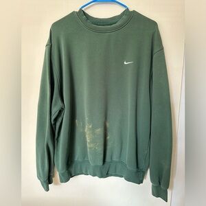 y2k Green Nike Crewneck